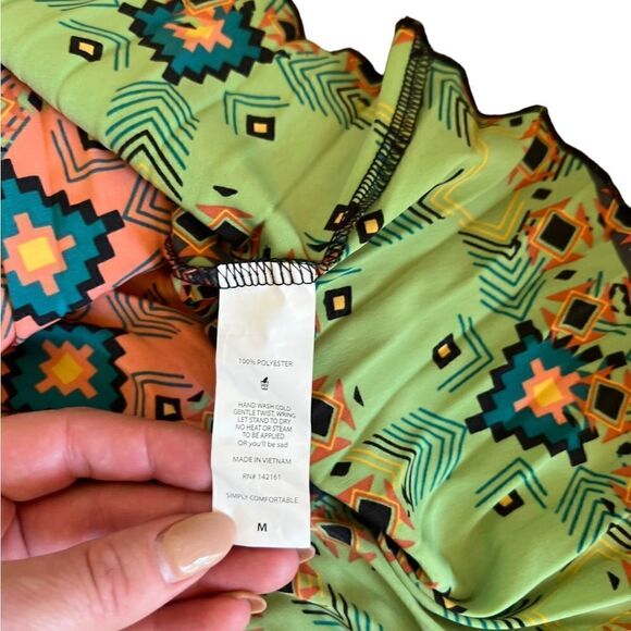 LuLaRoe Skirt Jill Accordion Pleats Size Medium - Picture 4 of 5